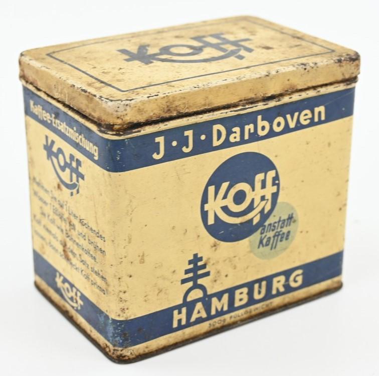 German Third Reich era Coffee Substitute Tin can
