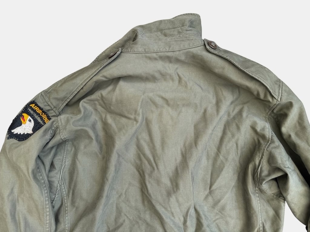 U.S. WWII Army M-1943 Field Jacket – 101st Airborne Attributed