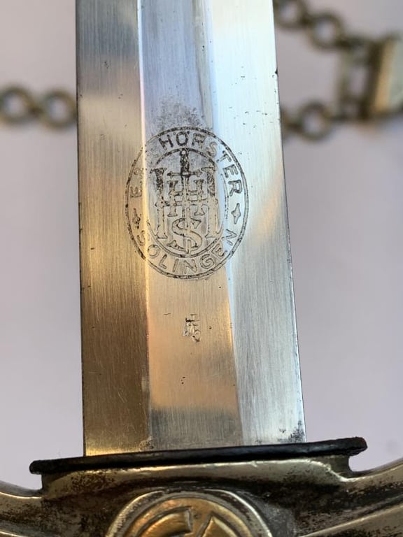 1st Model Luftwaffe Dagger - E.&F. Hörster -