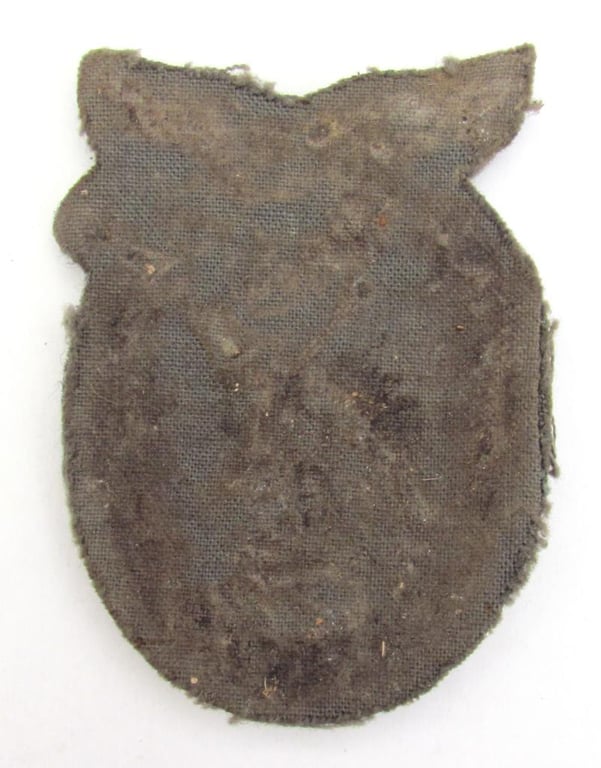 Rare Original Luftwaffe Flak Badge – Bullion Cloth Version