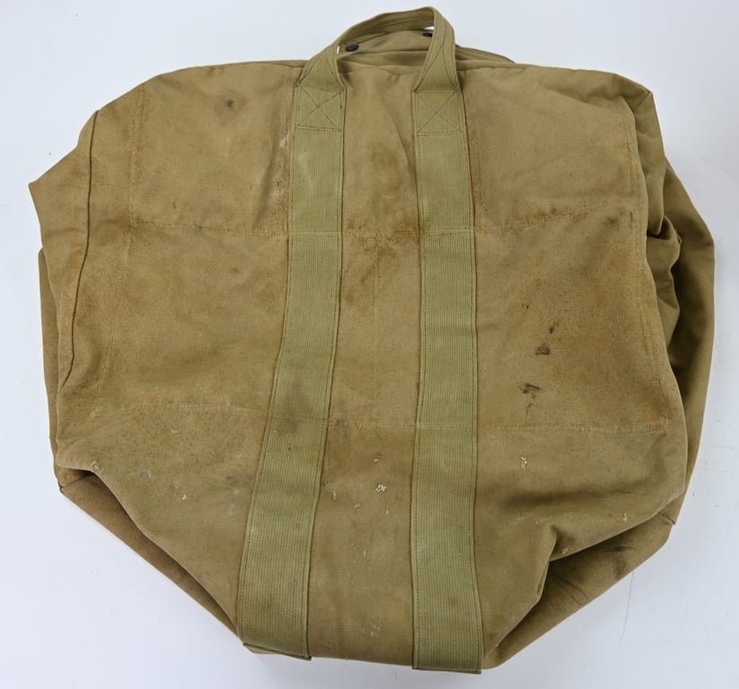 USAAF WW2 Named AN6510-1 Seat Parachute Harness Assembly