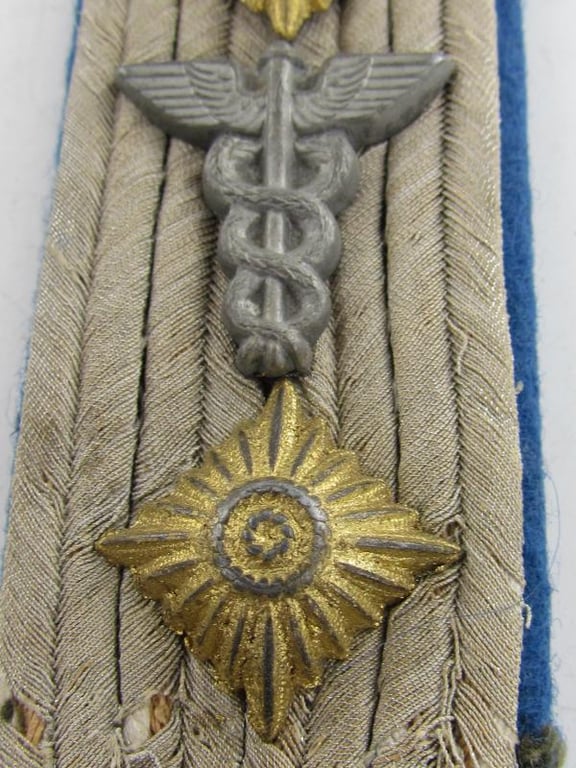 1 x Wehrmacht TSD Sew-in Shoulder Board for Officer