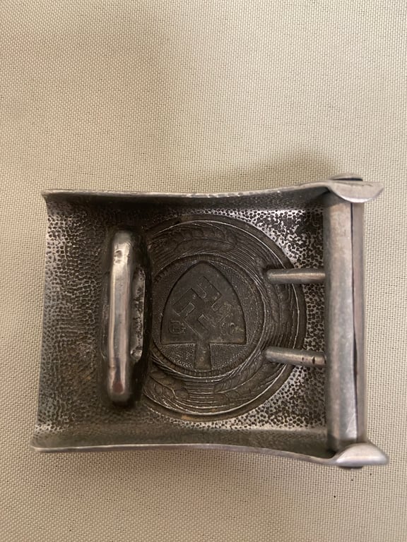German RAD belt and buckle.