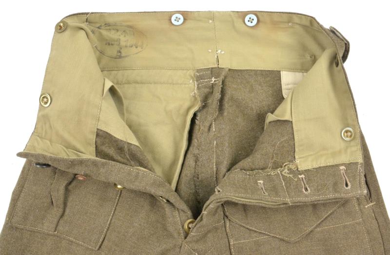 British WW2 P37 Battledress Trousers