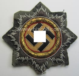 WH (Heeres o. Waffen-SS) 'Deutsches Kreuz im Gold'...