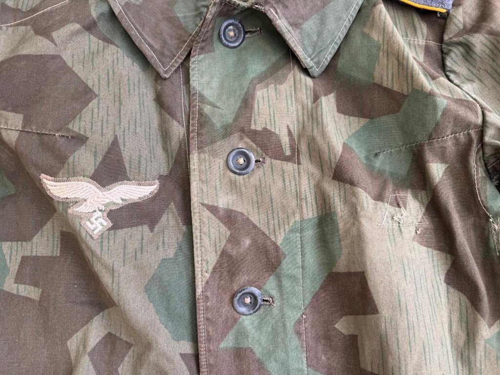First Model Luftwaffe Fielddivision smock, very rare!