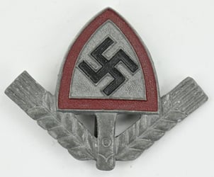 German RAD Officers Cap Badge