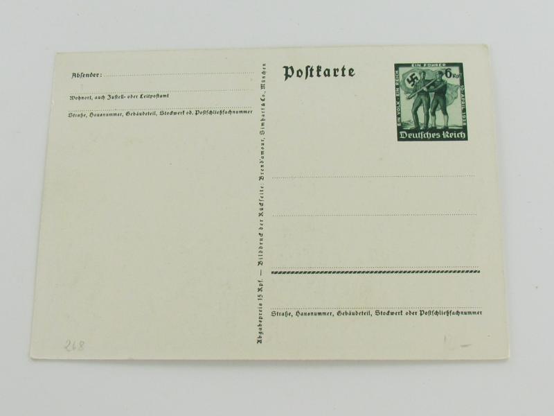Postcard : 13 März 1938 - Anschluss Austria'