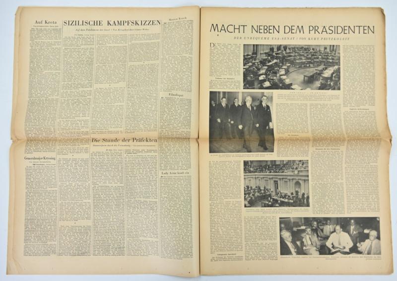German Newspaper “Das Reich” August 1943