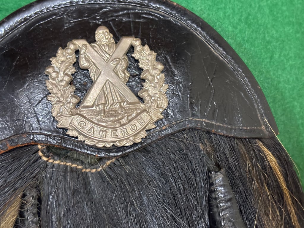 WW1 Attributed Cameron Highlanders Sporran