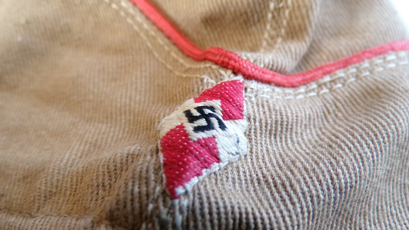 Hitler Youth Tan Feldmütze / Side Cap