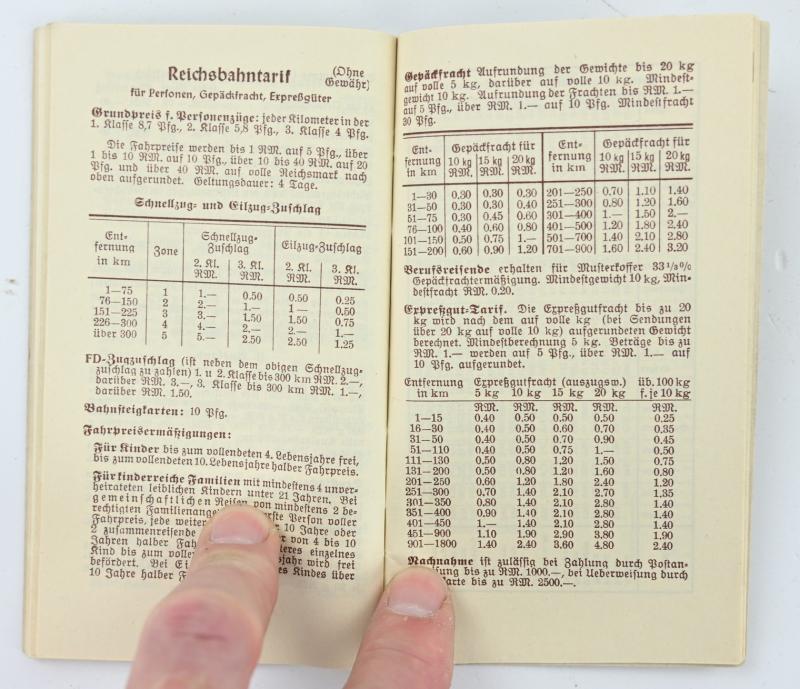 German Third Reich Era Pocket Kalender 1940