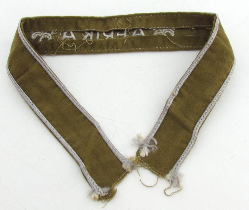 Wehrmacht (camel hair)'Afrika' Cufftitle