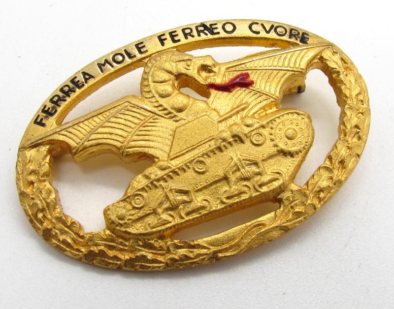 Italy, A WWII Commander’s Tank Badge
