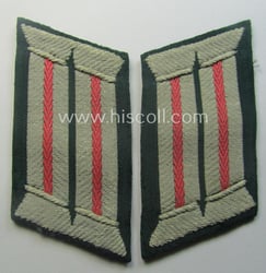 WH (Heeres) pair of (later-war-pattern) officers'-type collar-tabs (ie....