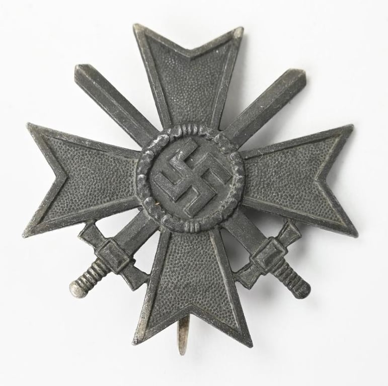 German Cased War Merit Cross 1.Class with Swords '3'