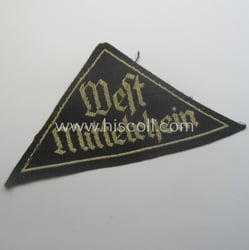'HJ' ('Hitlerjugend') ie. 'BDM' ('Bund Deutscher Mädel') district-triangle...