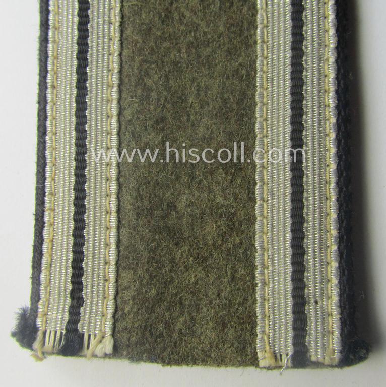 Single, RAD (ie. 'Reichsarbeitsdienst') NCO-type shoulderstrap (being of the 2nd pattern as used in the period between 1936-41) as was intended for an: 'RAD-Truppführer' (comparable with an: 'Uffz.'-rank)