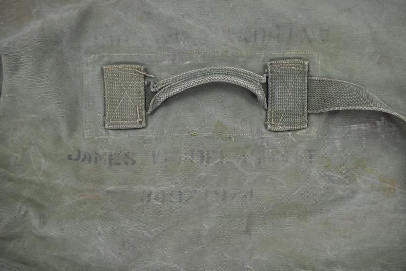 US WW2 Named Kit-Bag 2nd Armoured Division