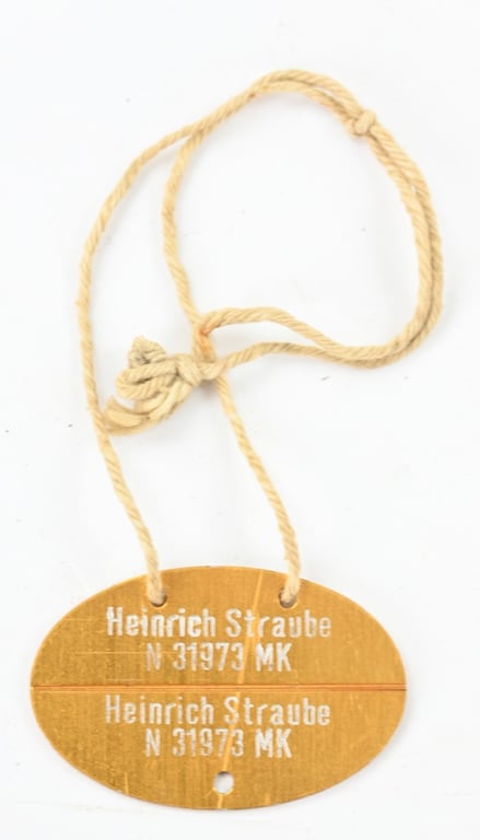 German KM Dog-Tag with Chain