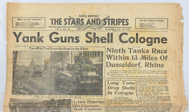 US WW2 Stars & Stripes Magazine