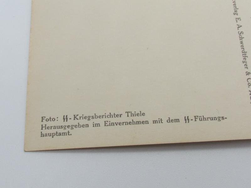 Postcard : Unsere Waffen-SS