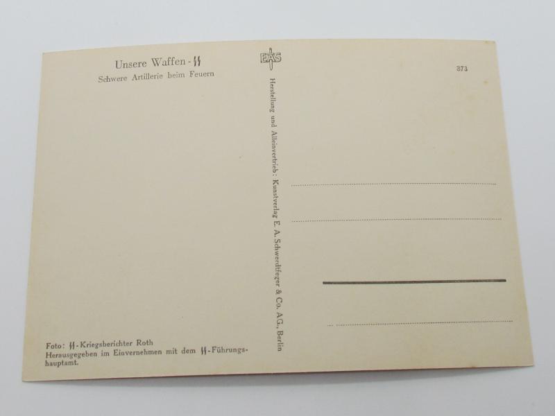 Postcard : Unsere Waffen-SS