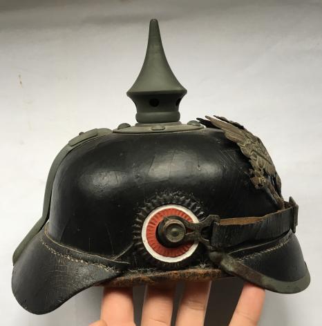 German Spiked Helmet M1915 'Pickelhaube'