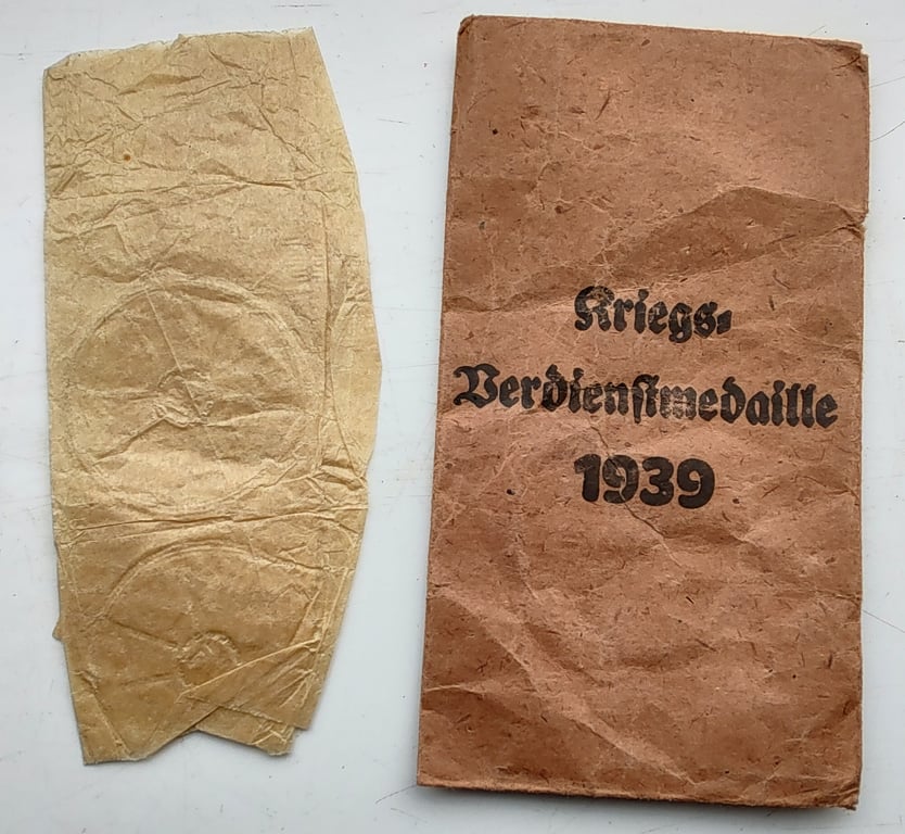 5 x German award envelopes/packets