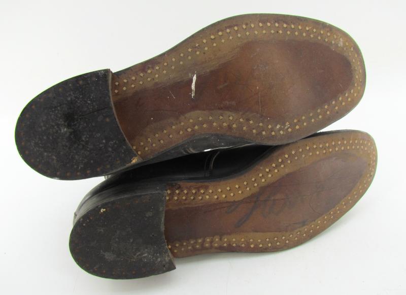 German Wartime M37 Style Dress Shoes ( 1942 )