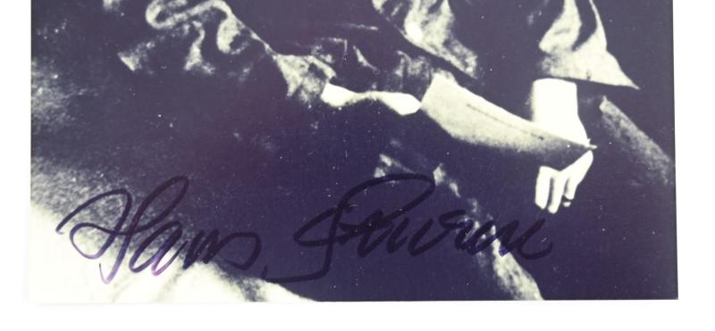 Signature of Wehrmacht Heer KC Recipient 'Hans Sturm'