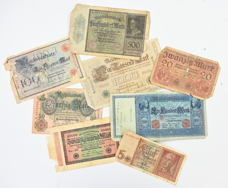 German Third Reich Era Banknotes