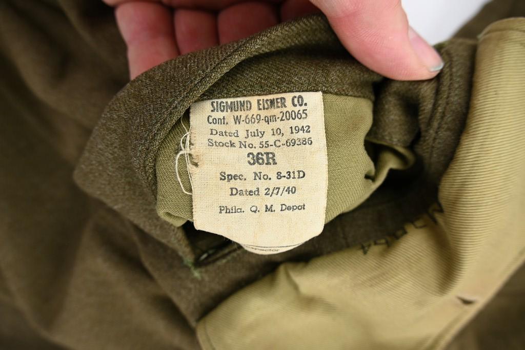 USAAF WW2 A-Class Tunic Sergeant