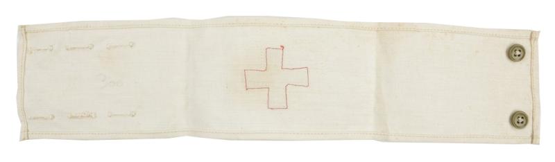 British WW2 Army Red Cross Armband