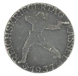 German Tinnie Reichskriegertag 1937 Kassel