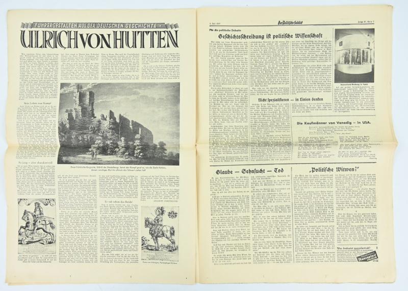 German Newspaper der SA-Mann 3 Juli 1937
