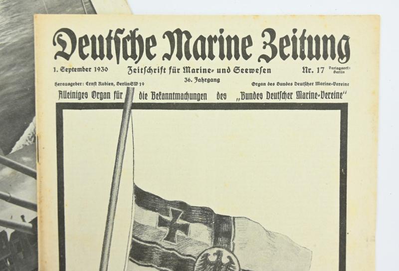 German Reichsmarine Magazine 1930