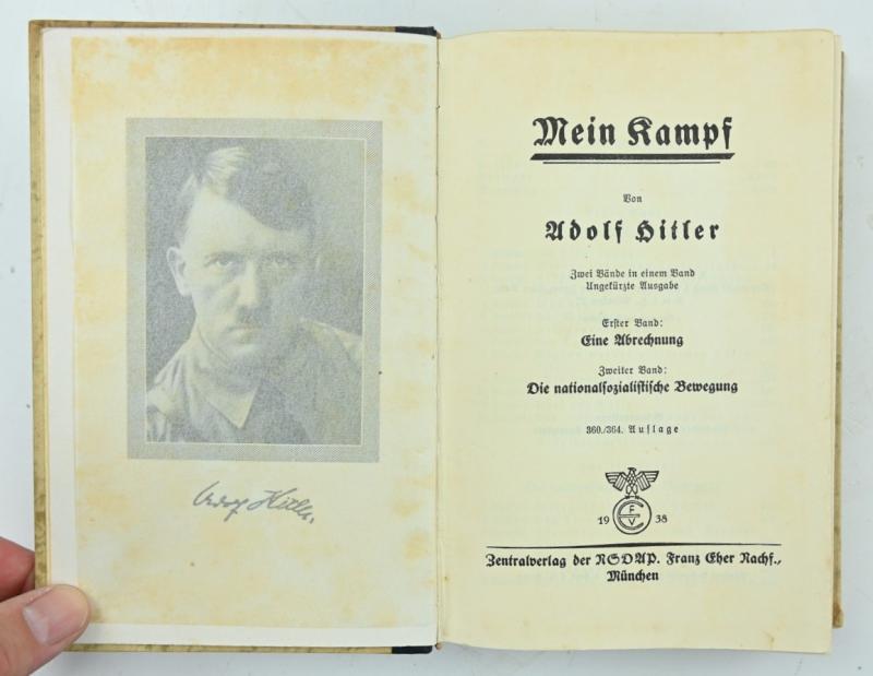 German Adolf Hitler Mein Kampf Book 'Warendorf'