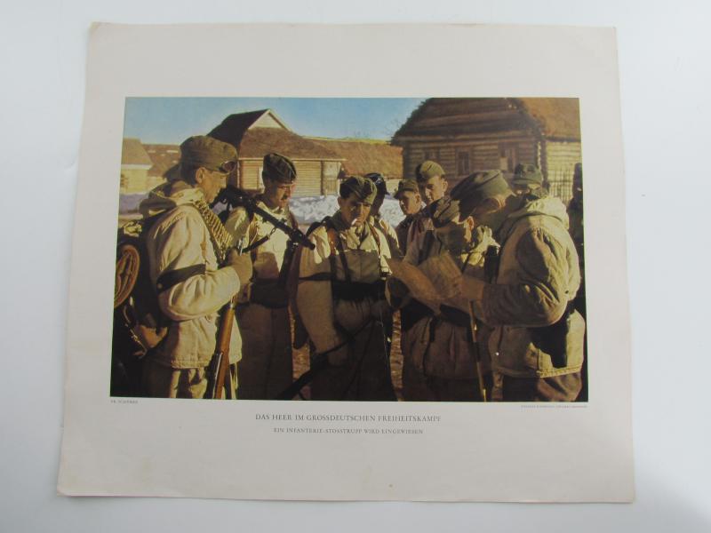 German.Printed Photo,”Das Heer Im Grossdeutschen Freiheitskampf