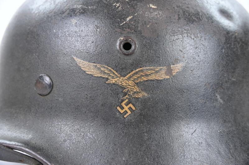 German LW M40 SD Combat Helmet
