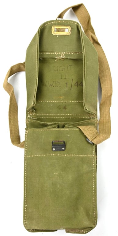 British WW2 Leight Weight Gasmask Pouch