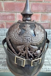 World War 1 German Pickelhaube helmet