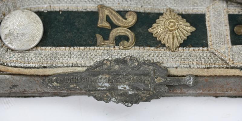 German WH Infantry Regiment 57 Plaque