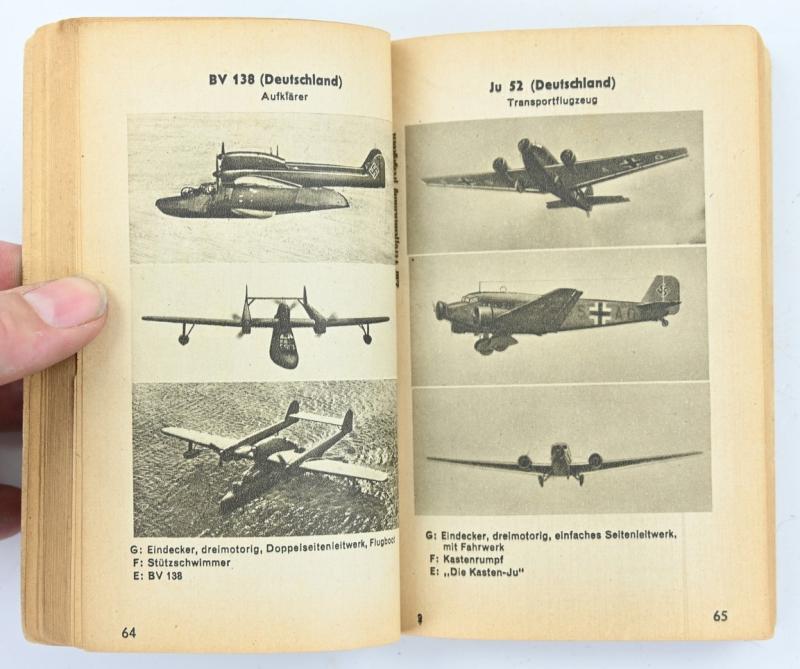 German LW Airplane Identification Booklet