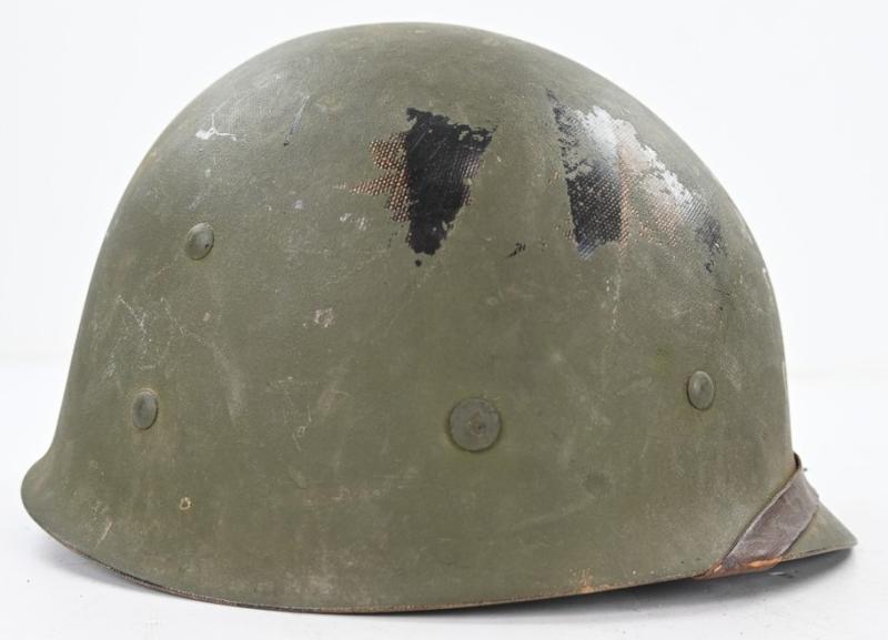 US WW2 M1 Named Helmet Liner