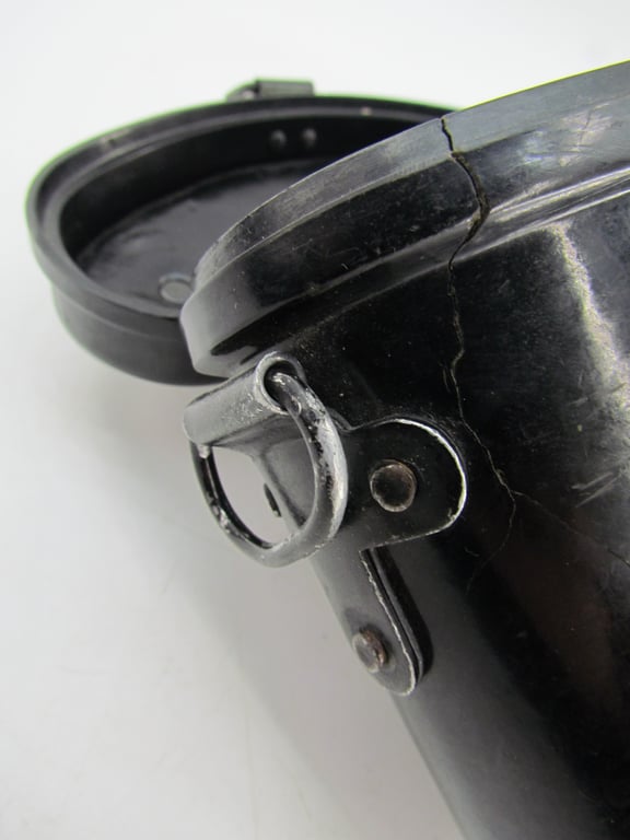 WH/SS 6×30 Dienstglas Case Black Bakelite