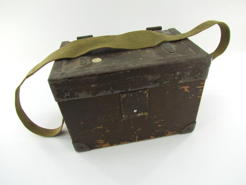 British WWII MK2 Field Telephone Set-F