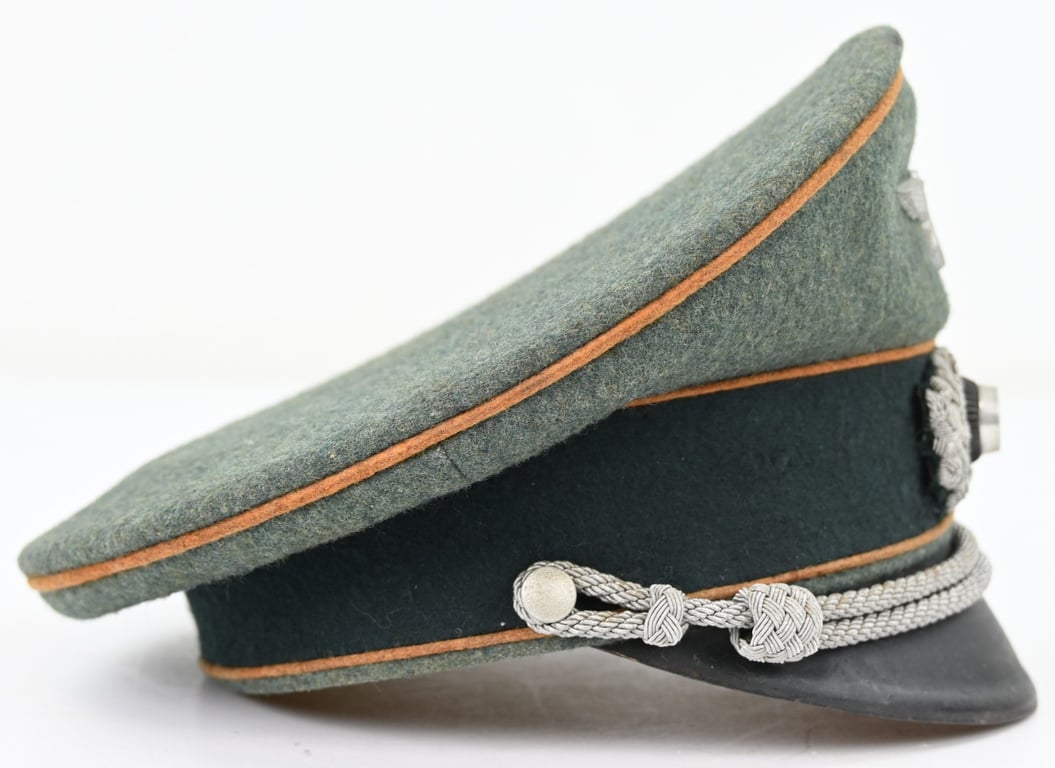 German WH Officer Visor Cap 'Kradschützen'