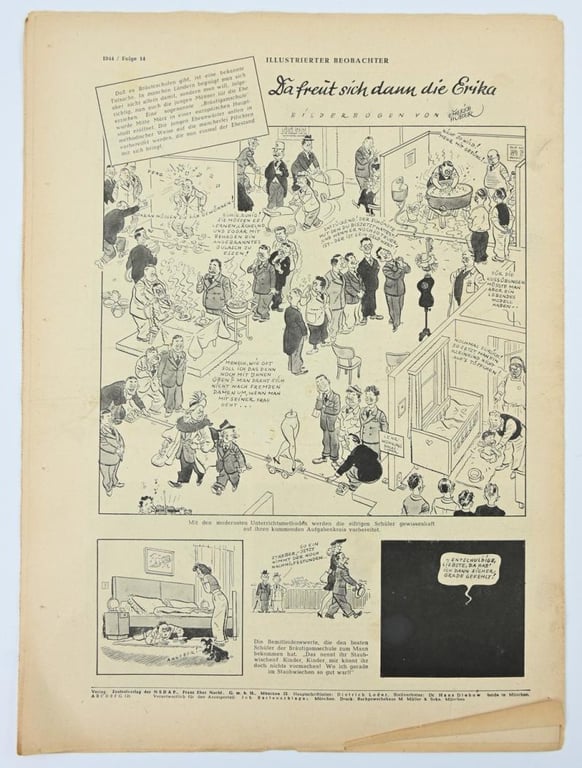 German Magazine "Illustrierte Beobachter" Dated 6 April 1944