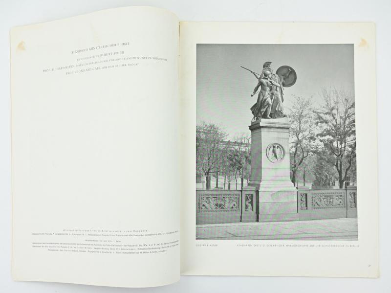 German Third Reich Magazine 'die Kunst im Dritten Reich' 1944
